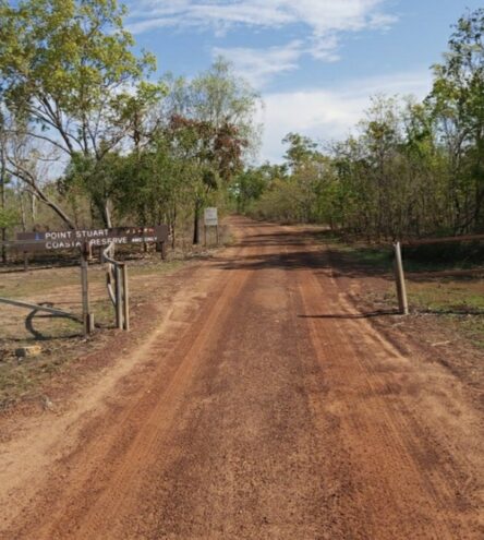 Northern Territory. Point Stuart Road, Before Upgrade